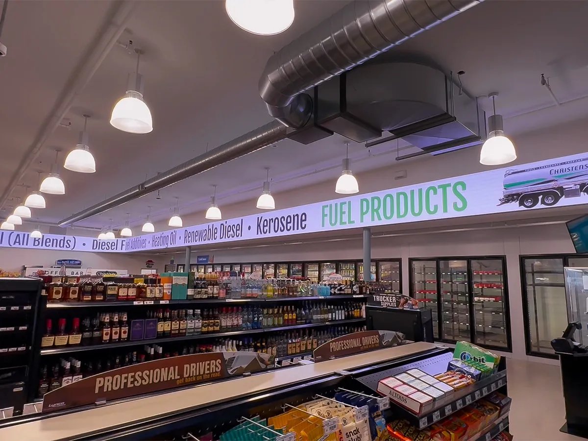 WatchfireSigns's tweet photo. Convenience stores win inside the store with Watchfire indoor LED displays.
Promote high-margin items, run dynamic promos 24/7, and keep customers engaged from entrance to checkout.
Upgrade your c-store experience today: https://t.co/yTgvjyePKs
#CStores #IndoorLEDDisplays https://t.co/yxQbAEce2C