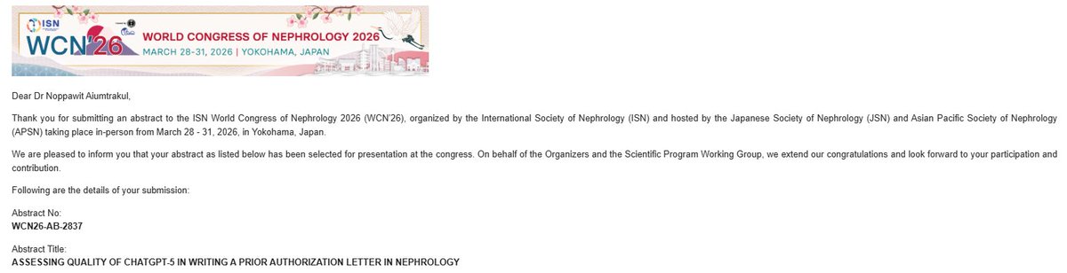 Wisit Cheungpasitporn MD FACP | FASN | FAST tweet media