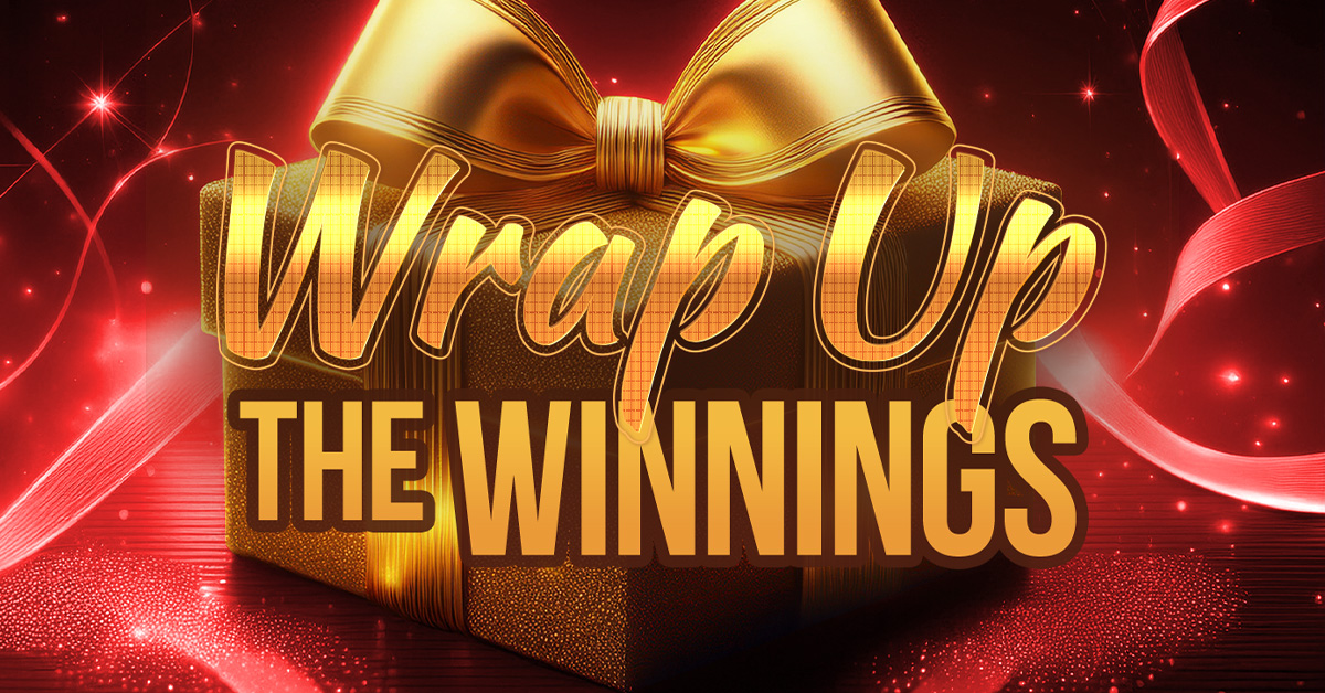 Unwrap the magic at Parx from 4pm - 10pm! Every half hour, 1 lucky guest will pick a gift from under our sparkling tree filled with prizes like designer handbags, smart watches, headphones, &amp; more! Gambling Problem? Call 1-800-Gambler