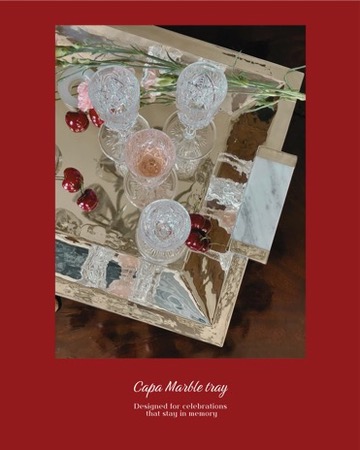 airedelsurstore's tweet image. Capa Marble Tray

It feels like a quiet jewel — handcrafted with noble materials and meticulous attention to every detail.

A piece meant to accompany gatherings, to elevate moments, and to bring something different to your festive table.

#airedelsur #airedelsurstore