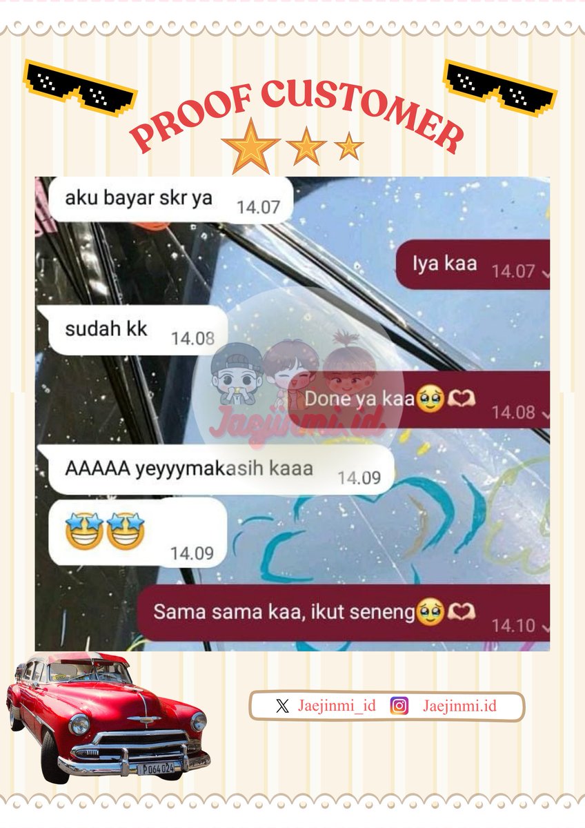 Jaejinmi_id's tweet photo. Thankyou sudah jastip di Jaejinmi🤩🤍 NCT WISH IN JAKARTA 2026 ♡ˎˊ˗
#customerproof #jaejinmiproof https://t.co/fMBDaHzZNZ