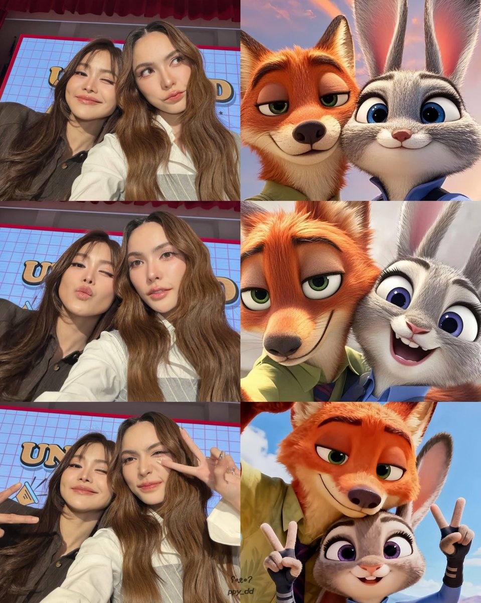 ppy_dd's tweet photo. 𝙰𝚕𝚠𝚊𝚢𝚜 • 🦊🐰🤏🏻 

#อิงล็อต #englot https://t.co/CbduLlNE4U