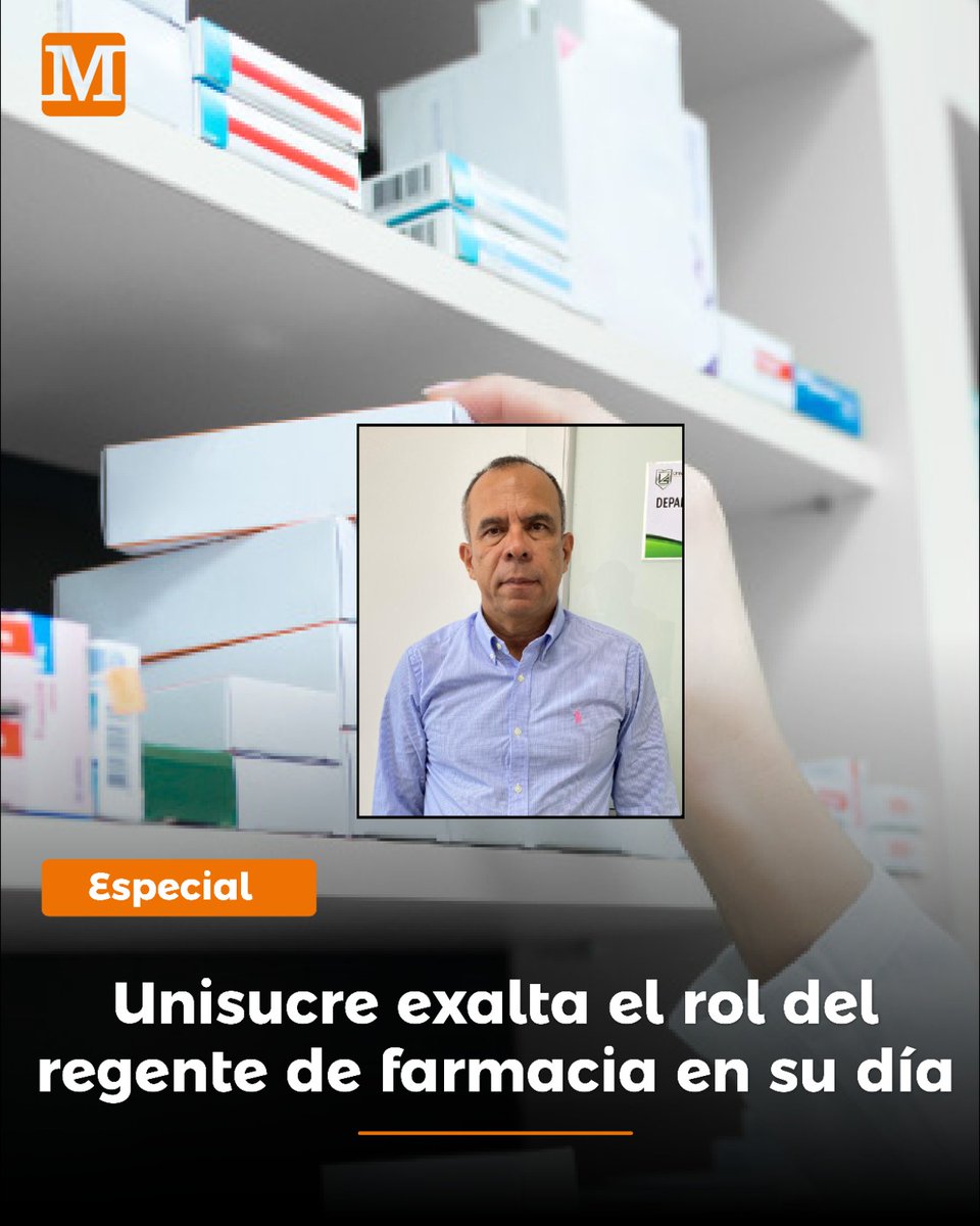 elmeridiano_co's tweet image. #Especial l En el marco de la celebración del Día del Regente de Farmacia, que se conmemora cada 5 de diciembre, la Universidad de Sucre exaltó la labor y el aporte de los tecnólogos en Regencia de Farmacia formados en esta alma máter, destacando su papel fundamental dentro del…