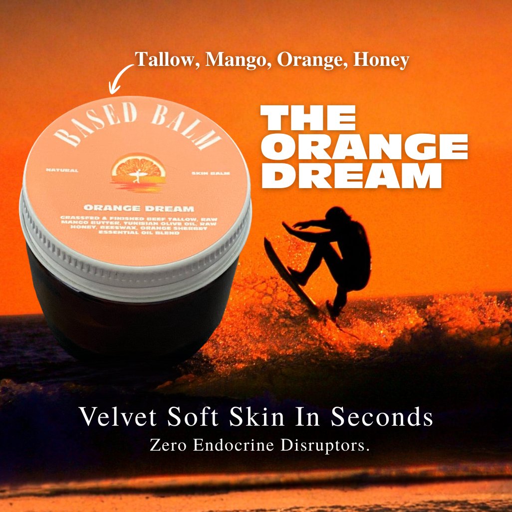 basedbalm's tweet image. Every couple decades there is a product that defines a generation. 

1900s - The Car, Internet
2000s - Iphone
2020s - Based Balm's Orange Dream 

If you haven't tried it, we are extending our 30% off sale.
  
We want people to experience it this Christmas season.…