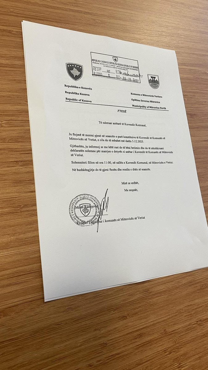 Rrnofsh e qofshë përgjithmonë, Republika e Kosovës 🇽🇰