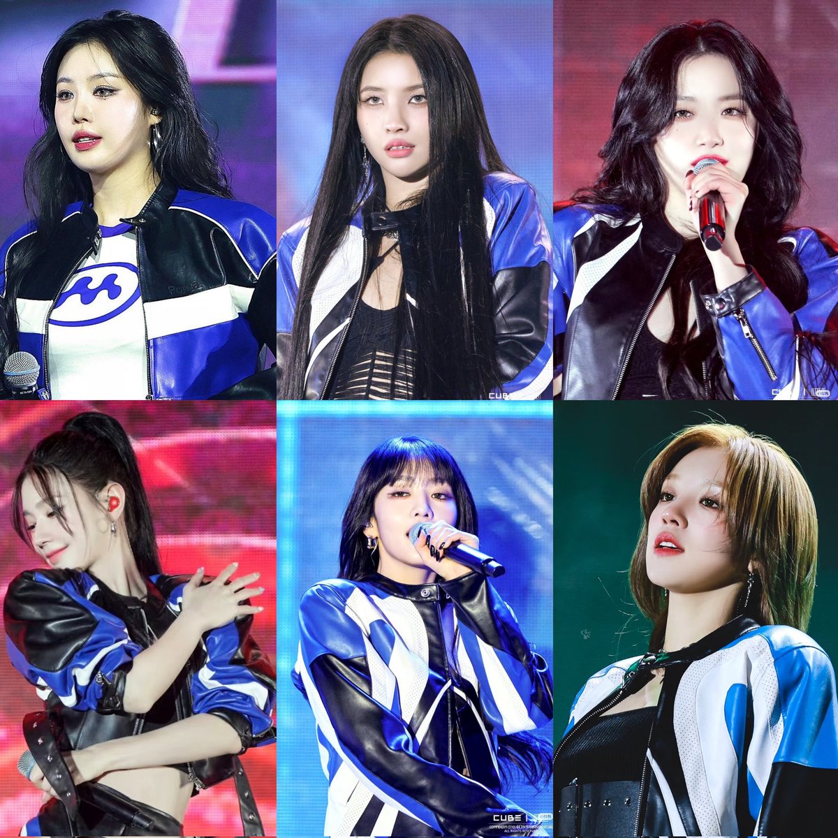 Silvqi's tweet photo. Quick yall pretend like I-dle perforned together with soojin https://t.co/8aXOlyQfpS