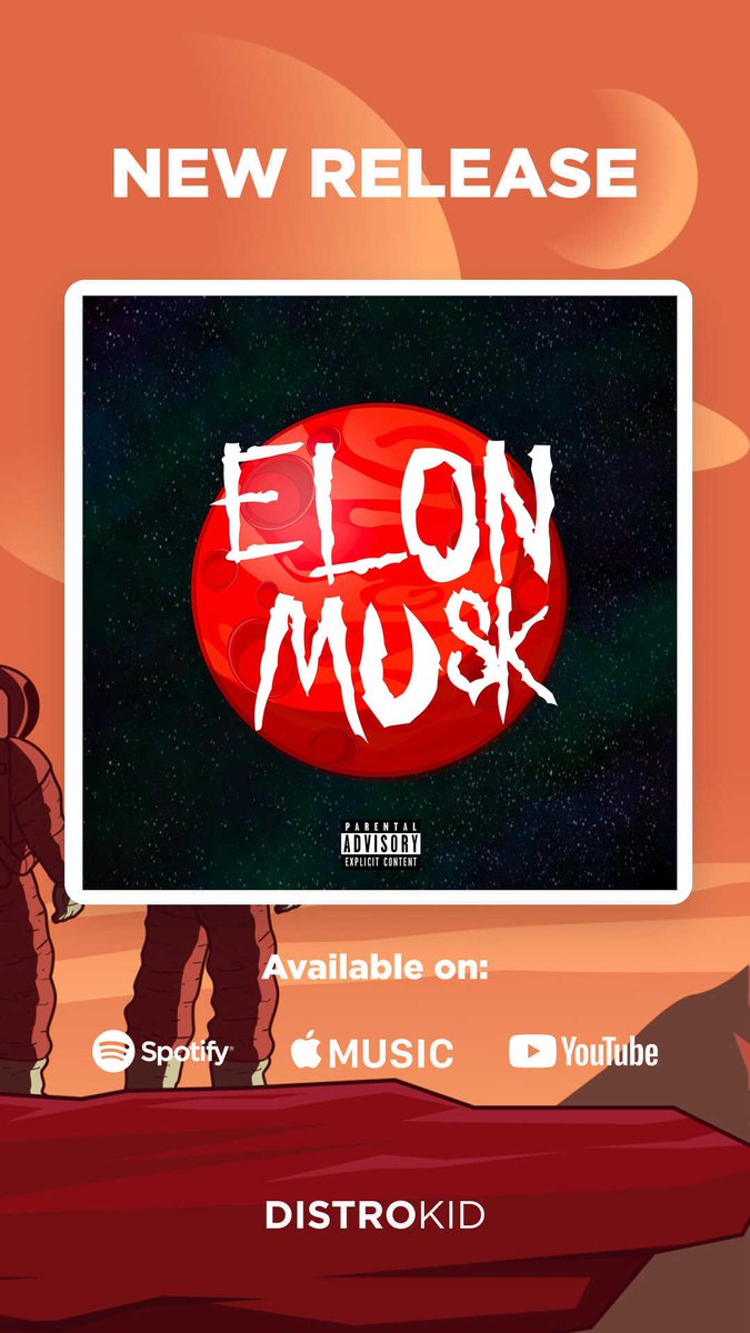 “Elon Musk” dropped ❤️
#ElonMusk #DistroKid