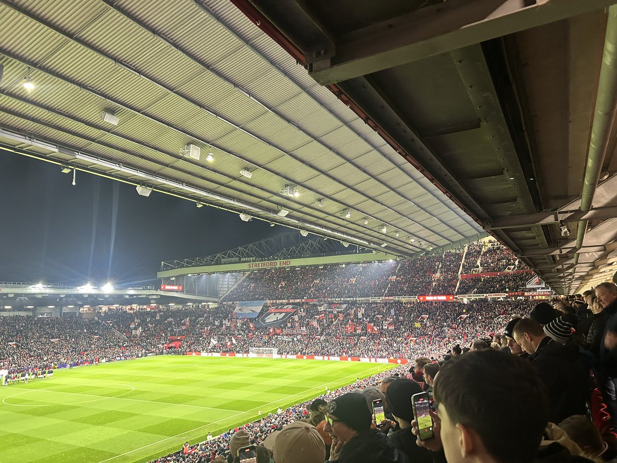 Nothing will ever take away the feeling of walking in the stadium before kick off , the teams , the build up , the anticipation, the love of going .. 
even the shit M62/60 , but last night was another low in performance and result , it’s meant to be entertainment .