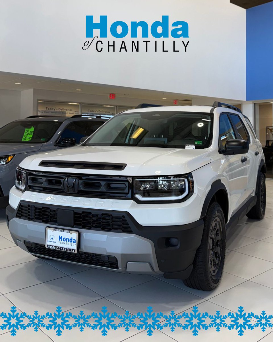 Ready to make winter road trips easy? 🚙🎄 The 2026 Passport offers 104.6 cu ft* of space—perfect for suitcases, snow gear, and holiday gifts. Pack it all in without crowding your ride! 🎁✨

Explore the Passport Here 👉 bit.ly/49PK7qC

*See measurement info.