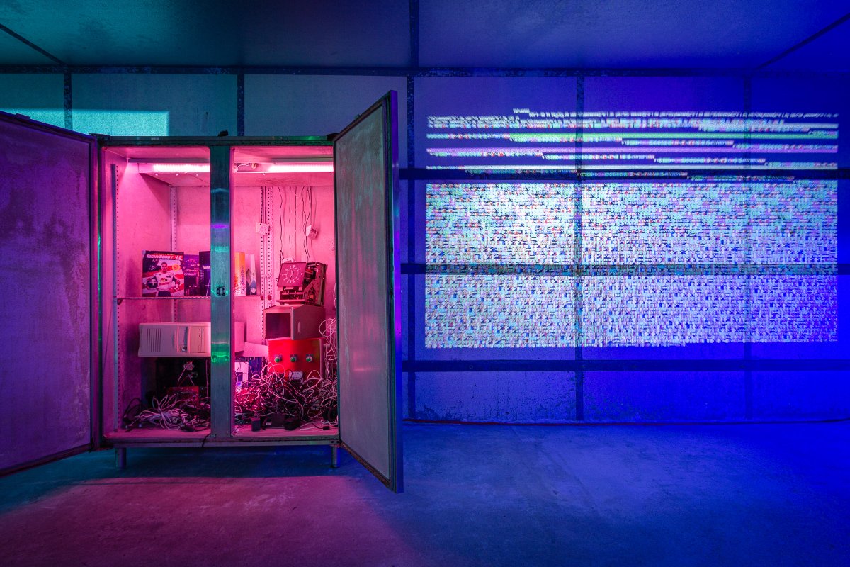 pixelform's tweet image. Open Vault: The Market

Installation View Created during NO VACANCY 2023

phillipstearns.com/artwork#/open-…

#retaildesign #installationdesign #cyberwarfare #malware #installationart #phillipstearns