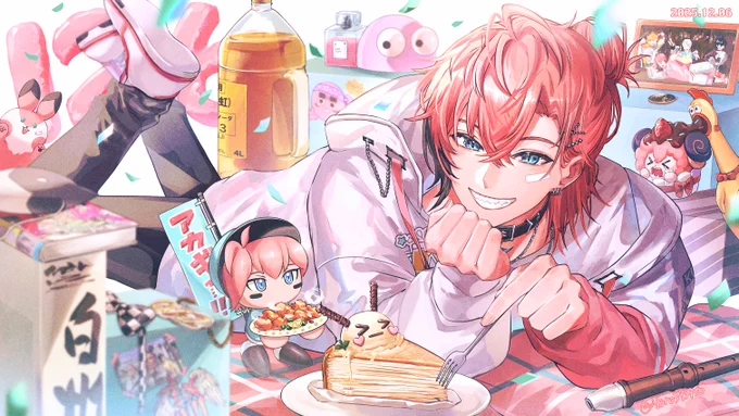エブリデイ感謝!楽しい配信いつもありがとう!爆誕KPKP #赤城ウェン激アツ爆誕祭2025 #紙とウェン