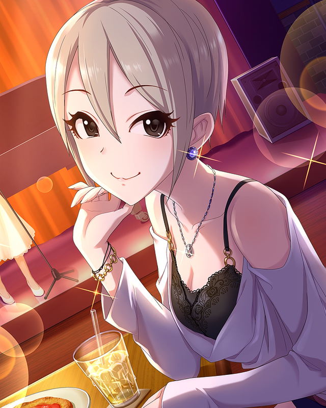 Syuko_event_bot's tweet photo. 本日は SR[夜色の暁風] 塩見周子追加日 (2019/12/06) 6周年です．#塩見周子 https://t.co/knW0FxVndu