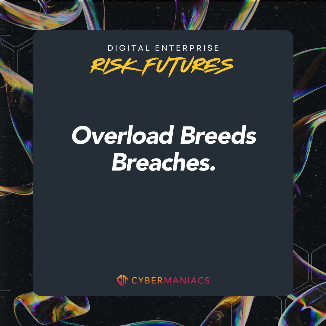 TheCybermaniacs's tweet image. Complexity is the hidden vulnerability. Learn more here na2.hubs.ly/H01Sb960. Future-proof orgs reduce noise, simplify systems, &amp;amp; design workflows for clarity. We cut cognitive debt so humans can perform under pressure.

#securityawareness #humanriskmanagement #cyberrisk
