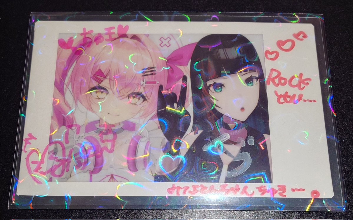 にこるん　みちょぱ　ツーショットチェキ　超スニーカー部 これですね！え、ツーショットチェキある！？ってなりました。 ありが