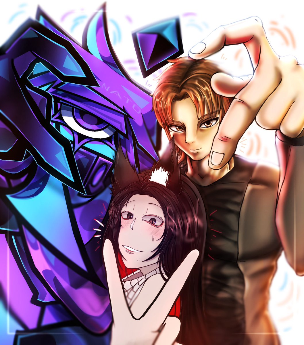 えへへへへへふふへへひトリオ画