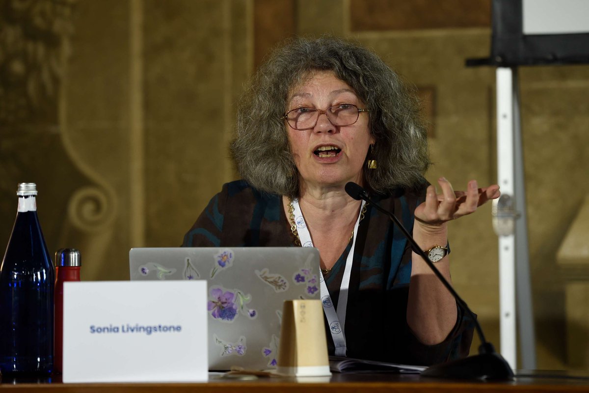 LSEnews's tweet image. Professor @Livingstone_S calls for 'Child Rights by Design' to guide AI and digital policy for children. Speaking in Rome, she joined global experts urging stronger protections and a new Declaration of Intent — later presented to Pope Leo XIV. 
More:  ow.ly/5iXl50XBelY