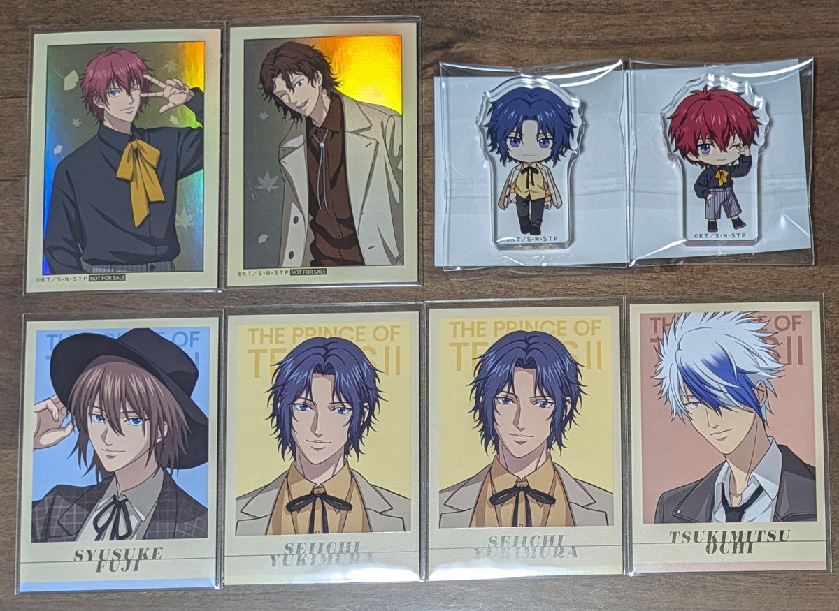 交換】新テニスの王子様 テニプリ POP UP STORE Autumn 2025 抽選会