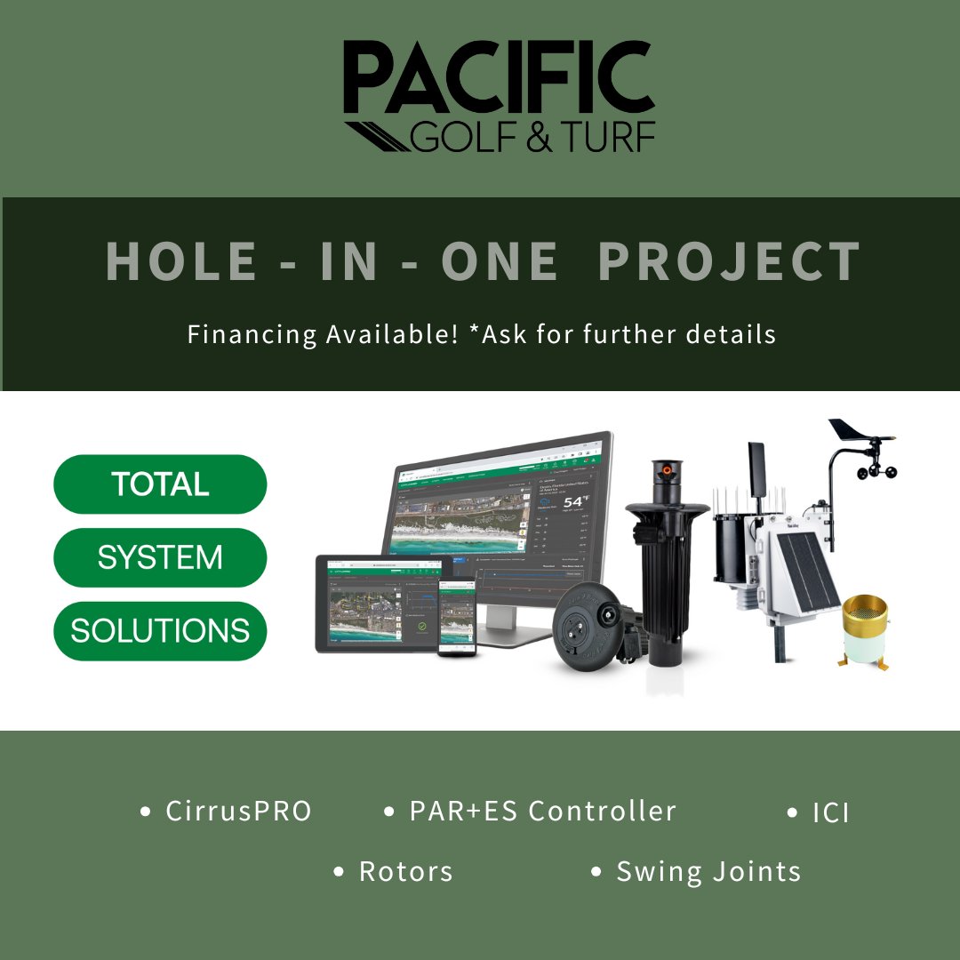 Pacific Golf and Turf tweet media