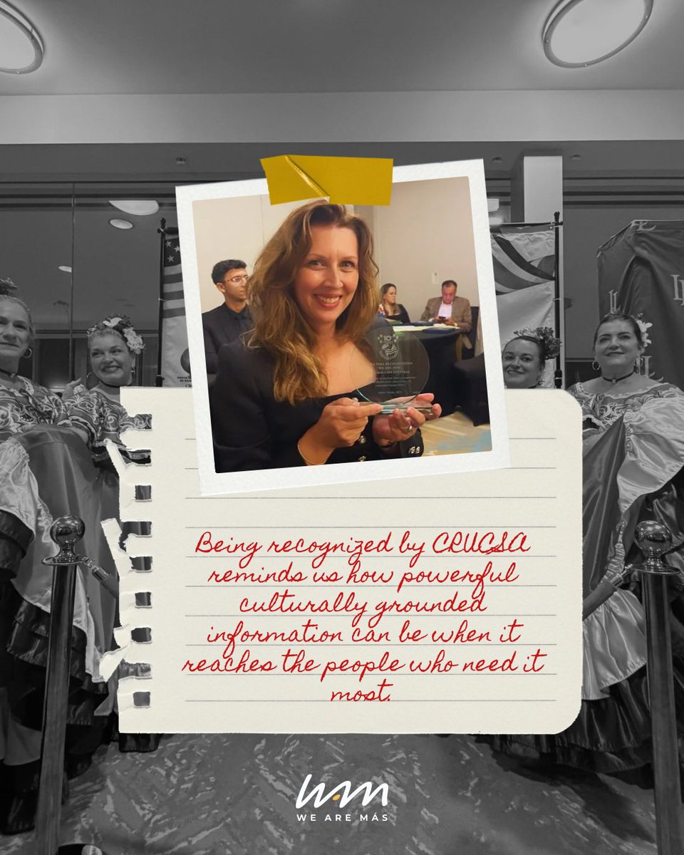 We Are Más tweet media