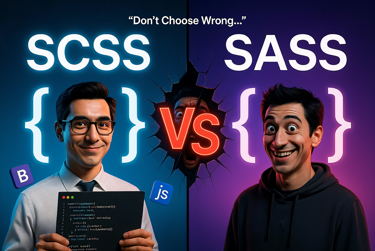 geekboots's tweet image. SASS vs SCSS: Developer&apos;s Choice for Scalable CSS
Watch full video: youtube.com/watch?v=kp8cOq…
geekboots.com/story/sass-vs-…
#SASSvsSCSS #ScalableCSS #SCSSin2026 #CSSPreprocessors #SCSSTutorial #WebDevelopmentBestPractices