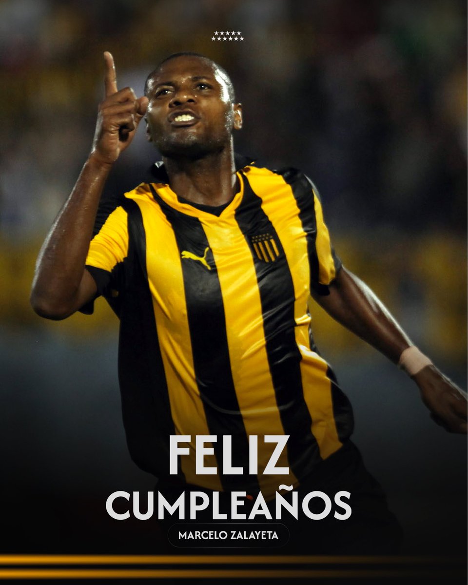 Un día como hoy de 1978, nacía Marcelo Zalayeta. 3 veces Campeón Uruguayo, en 1997, 2012/2013 y 2015/2016