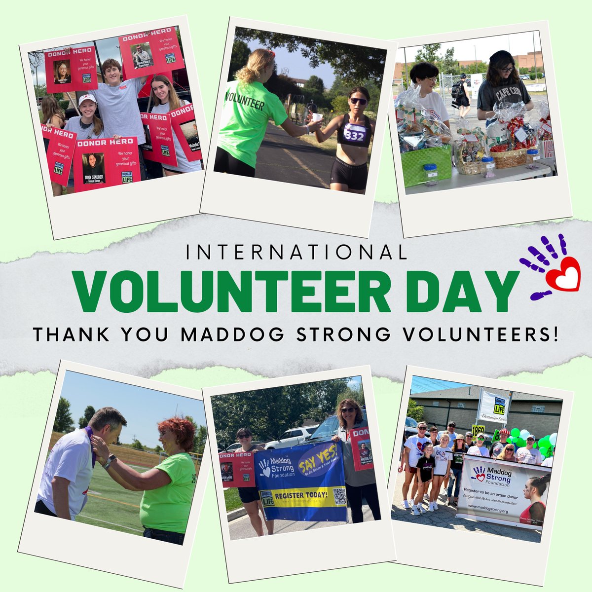 MaddogStrong's tweet photo. We want to thank all of our Maddog Strong volunteers past and present on this International Volunteer Day for your work and support! Send us an email with your contact information to info@maddogstrong if you're interested in becoming a Maddog Strong volunteer! #MaddogStrong https://t.co/Ql4wYupuay