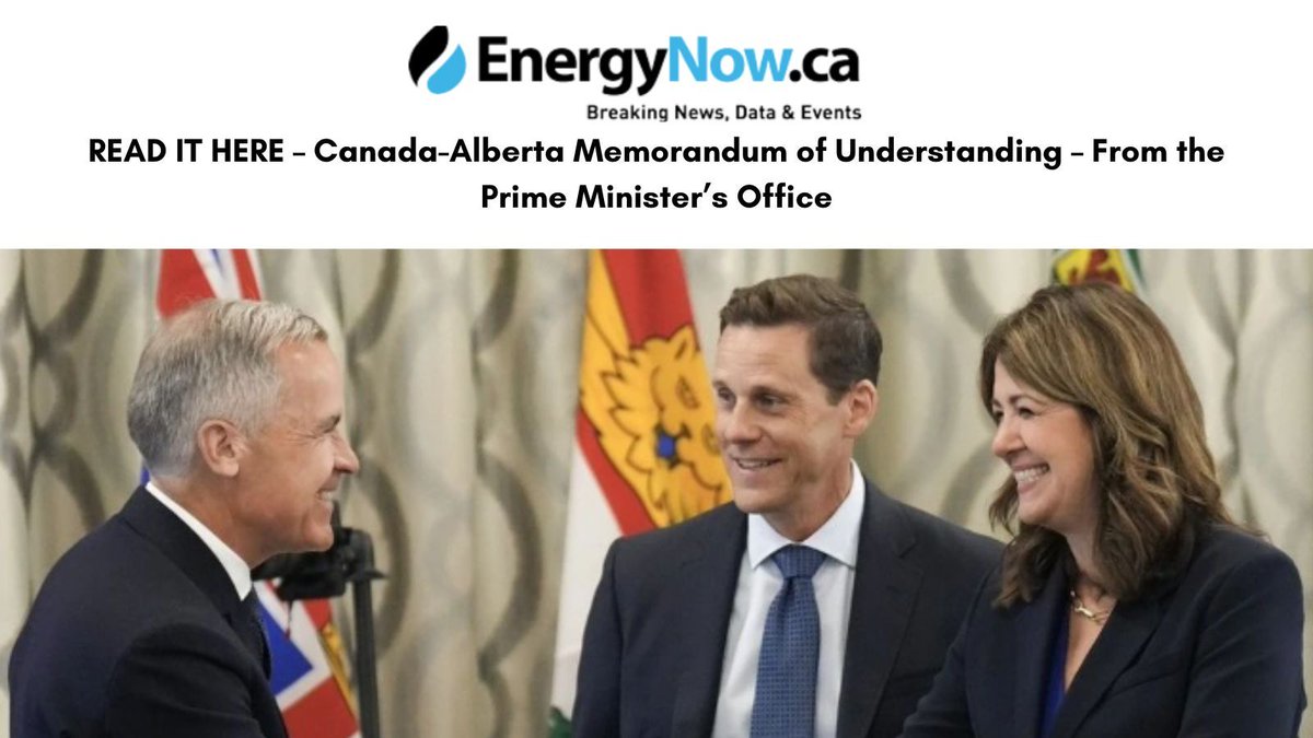 BrianJeanAB's tweet image. Read the MOU between Alberta and Ottawa!
#TeamCanada #Agreement 
buff.ly/wFNziRW
