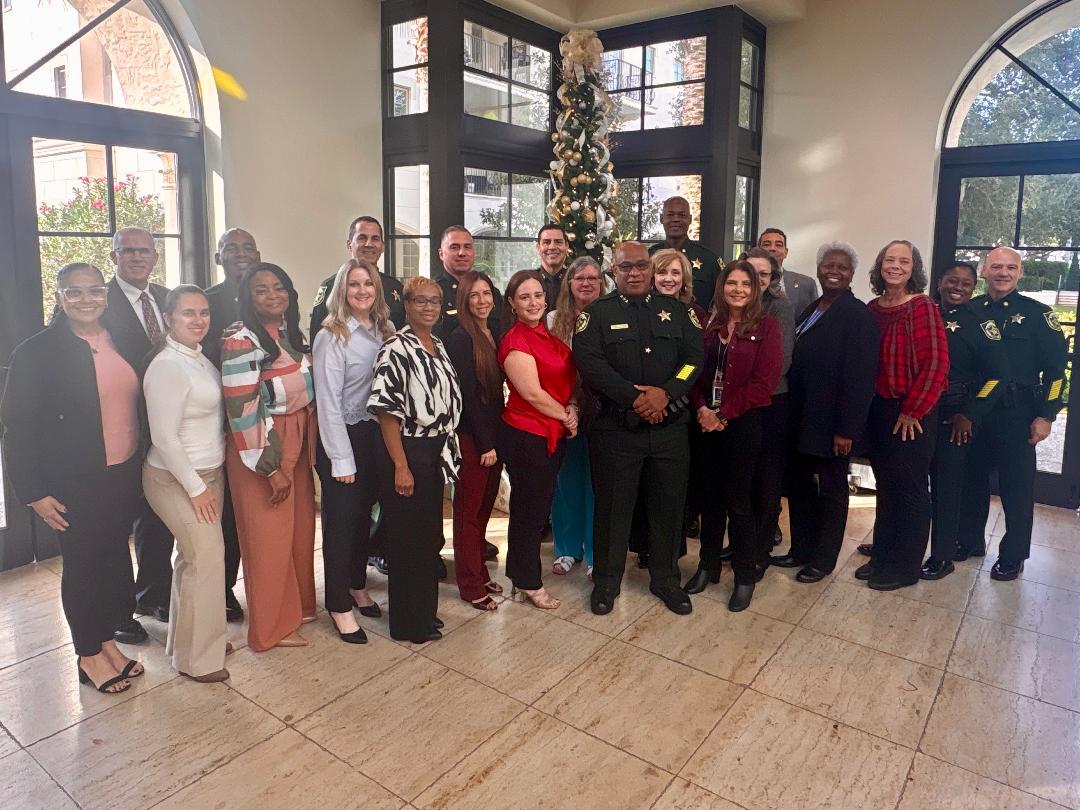 OrangeCoSheriff's tweet photo. The Central Florida Criminal Justice Association proudly hosted its annual Staff Appreciation Breakfast to celebrate the incredible support staff who keep our agencies running smoothly every day. Your dedication makes all the difference, thank you for all you do! 💙
#CFCJA #OCSO #StaffAppreciation #LawEnforcementSupport