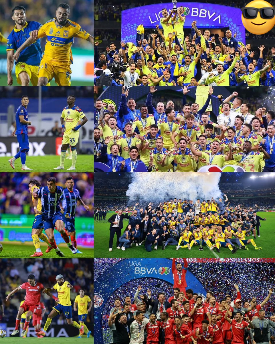 El_Hincha12's tweet photo. ¡LO QUE GENERA EL MÁS GRANDE! ⚽️🦅

Los 4 semifinalistas del fútbol mexicano son justamente los 4 rivales que el América enfrentó en las últimas 4 finales. Al fin papá dejó que los demás ganen algo. https://t.co/asKMMJDM5V