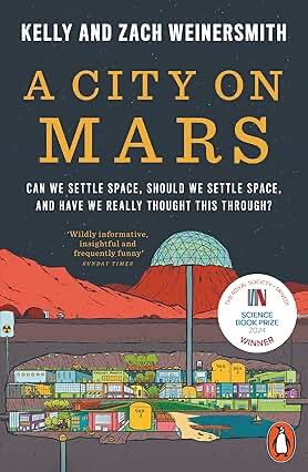 jogdundee's tweet photo. @goodreads Halfway through this. Seems like it might be a better idea to get things right on Earth before we think about settling on another planet #problemsgalore https://t.co/z8eFCOAZGb