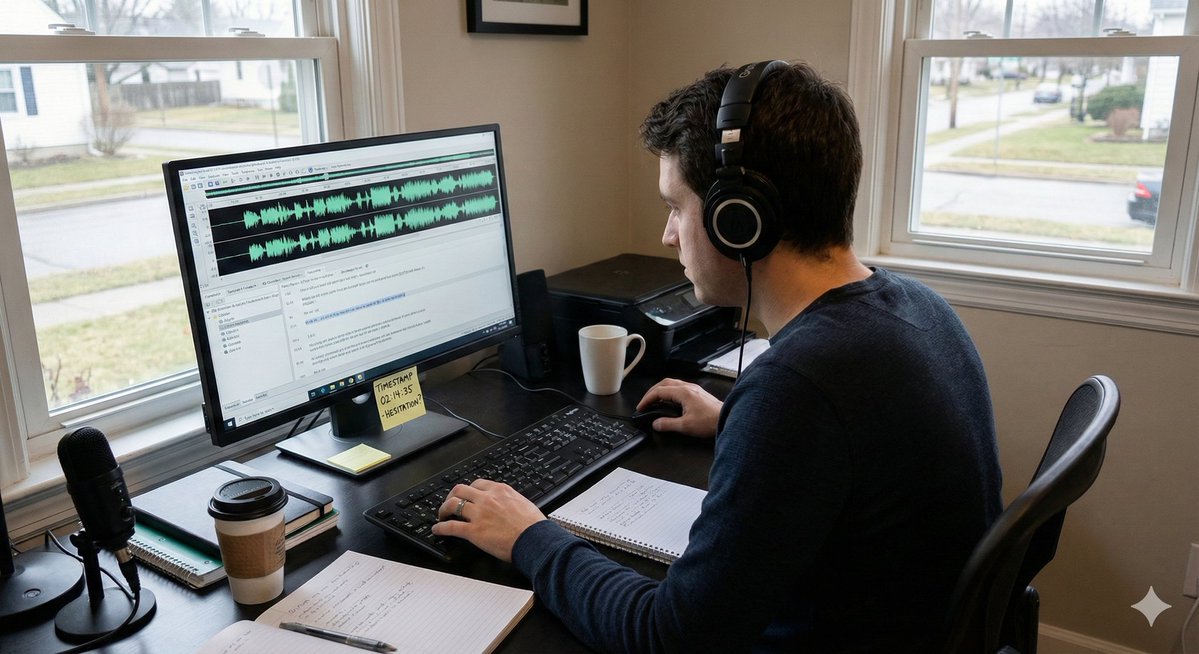 ric_aita1989's tweet image. I’m working on transcription today, and it always sharpens my attention in a way other tasks don’t.
Listening closely changes how you read and evaluate everything afterward.

#AI #Transcription #DataAnnotation