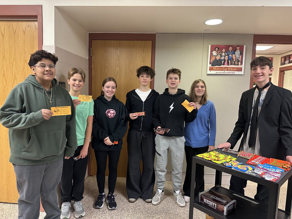 Congratulations to this week’s Golden Ticket winners! Ricky, Penelope, Ezra, Brantley &amp; Charlie were caught doing something good! #SeeTheGoodBeTheGood #StayGold #Tohickon #CBSD