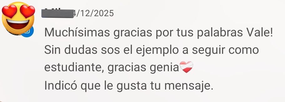 Mensaje que me llena el alma y los ojitos de lágrimas 🥹❤️