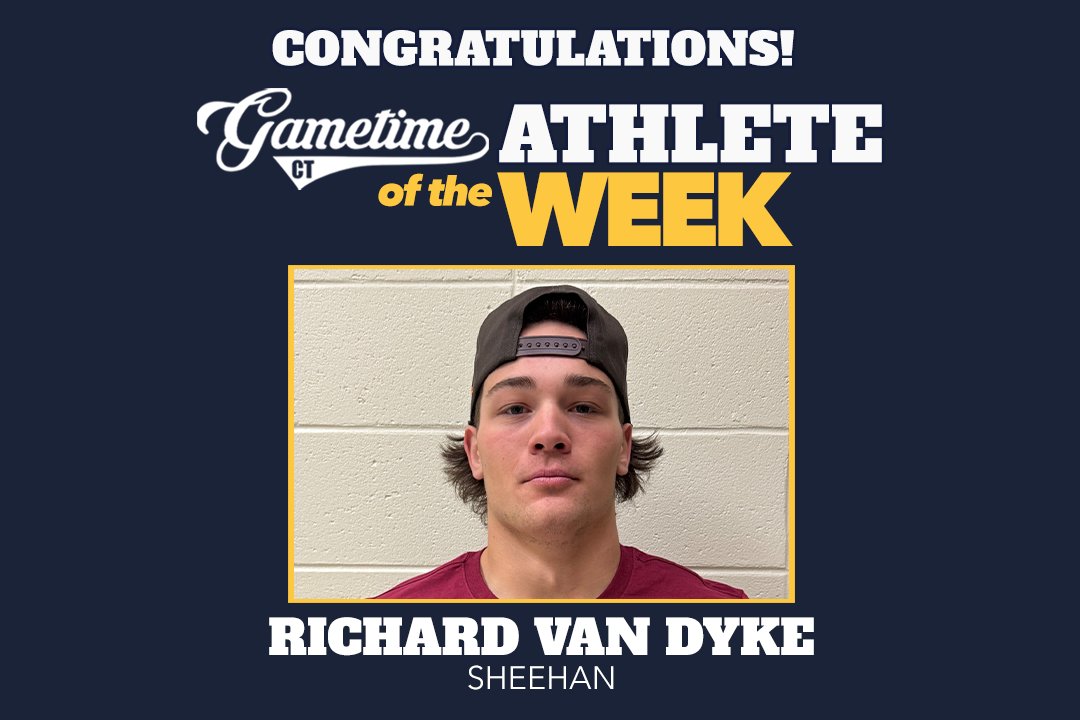 GametimeCT's tweet image. Our GametimeCT Boys Athlete of the Week has been selected!    

Congratulations to Richard Van Dyke of Sheehan.

ctinsider.com/projects/2025/…