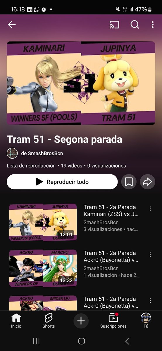 🔝🏆 Top 8 del 51 - Segona Parada 🚎 (29/03/2025)

🥇<a href="/eltonif79/">Toni F</a>
🥈<a href="/PowerDac/">DAC power</a>
🥉<a href="/ManoloBolos/">GP | Manolo🐕‍🦺</a>
🎖️<a href="/patxy79k/">MKT | Patxy79k</a>
🎖️<a href="/marcpq9/">marcpq</a>
🎖️<a href="/putoking_/">kaizen (0.3%)</a>
🎖️<a href="/Revolo_ssb/">VTG | Revolo</a>
🎖️<a href="/Marcbri/">Marcbri</a>

També hem publicat els vods a Youtube, els podeu trobar al canal de SmashBrosBCN.

Gràcies a tothom per participar! 🔥