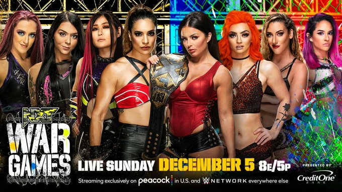 wrestle_hist's tweet photo. 12/5/2021
Team Cora Jade defeated Team Toxic Attraction in a WarGames Match at WarGames from the WWE Performance Center in Orlando, Florida.
#WWE #WWENXT #WarGames #TeamCoraJade #CoraJade #IoShirai #KayLeeRay #RaquelGonzalez #TeamToxicAttraction #MandyRose #GigiDolin https://t.co/GeKWXnRGjX