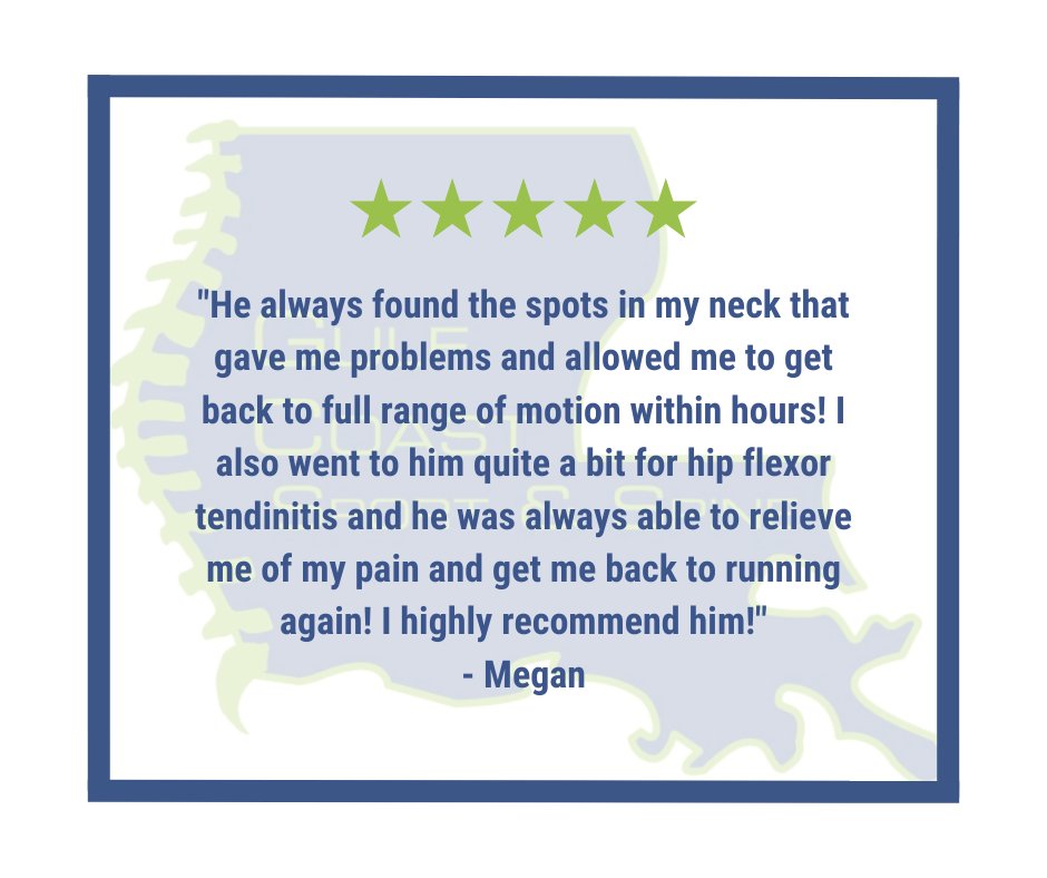 GCSS_Chiro's tweet image. So happy to hear that our services have relieved your pain and helped your running game, Megan. Keep up the great work!