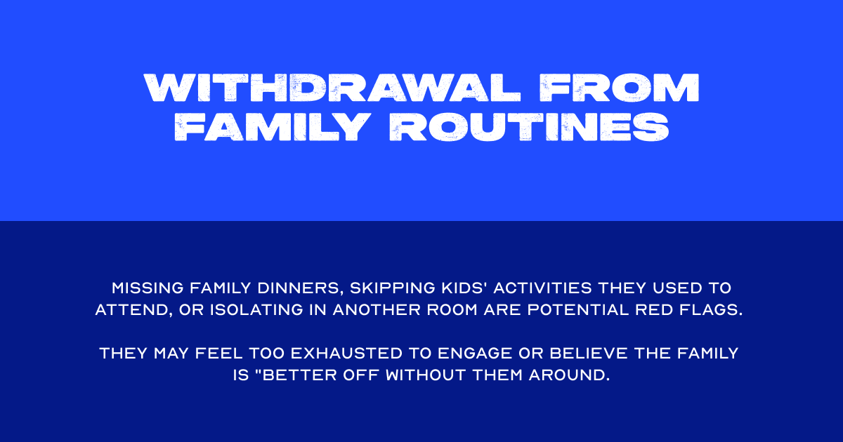 TLEPeerNetwork's tweet image. Burnout shows up at home first. Here’s how to spot it. #FamilySupport #TLEPN