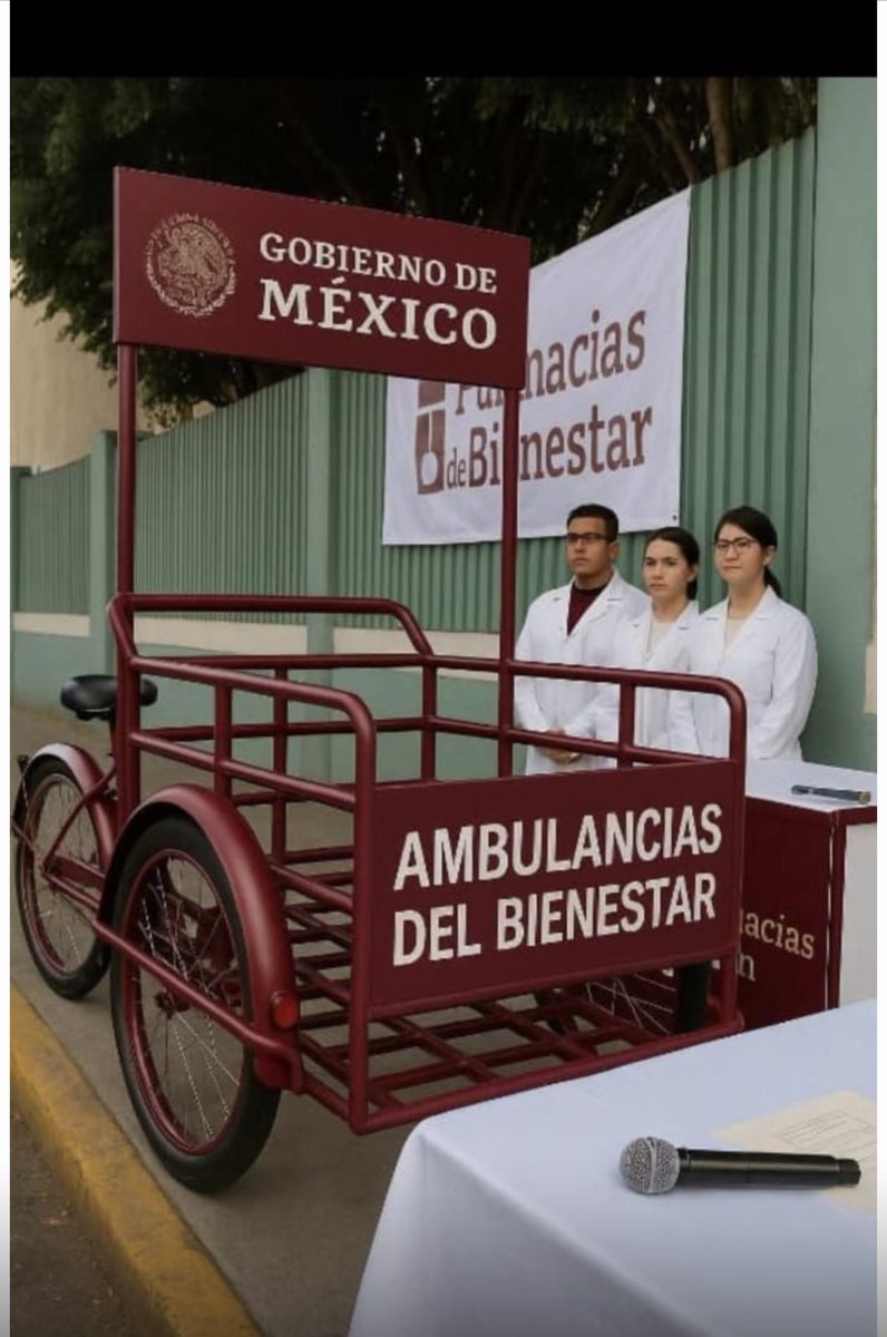 <a href="/ClaraBrugadaM/">Clara Brugada Molina</a> Ante el TREMENDO ÉXITO de la #FarmaciaDelBienestar M0RENA te trae ahora las #AmbulanciasDelBienestar...