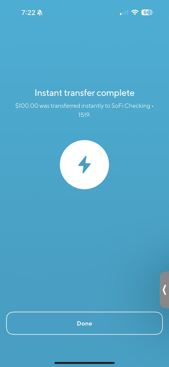 RedDavid263767's tweet photo. This is new. Despite the dilution 🥲 (bought more shares today 🤣) Sofi keeps delivering good stuff. Withdrawal from Invest account to checking is instant now. No longer have to wait overnight or few hours. Wow. @SoFi_Insider @Kenmegan44 @Futurenvesting @DataDInvesting https://t.co/nWefi0fDlK
