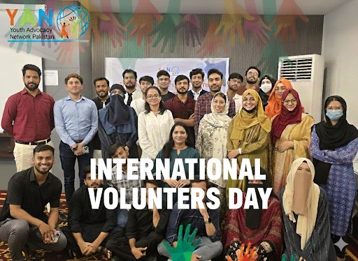 On International Volunteer Day 2025, <a href="/yanpakistan/">YouthAdvocacyNetwork</a> celebrates the power of volunteers driving change. Your contributions are building a more inclusive and equitable world!

#EveryContributionMatters #InternationalVolunteerDay #IVD2025 #Volunteerism #YAN4Youth
