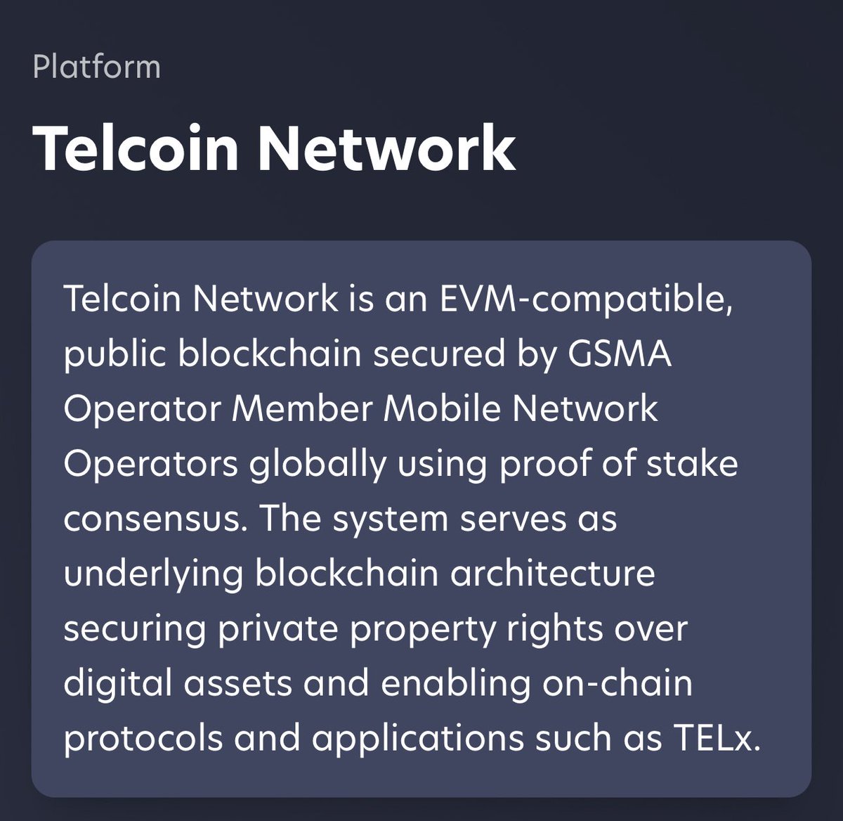 AngelofYHVH's tweet image. Telcoin Association is looking for projects to develop on the Telcoin Network!

We’re the first regulated Digital Asset Bank in the U.S.

Telcoin is building the Telcoin Network — a blockchain secured by GSMA member mobile network operators serving as validators.

If you are…