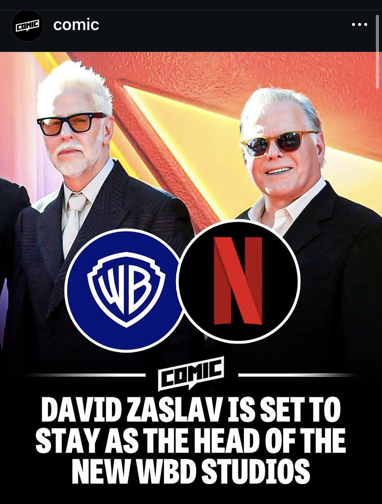 Looks like there’s 0 chance the Snyderverse will be restored after all😌😂