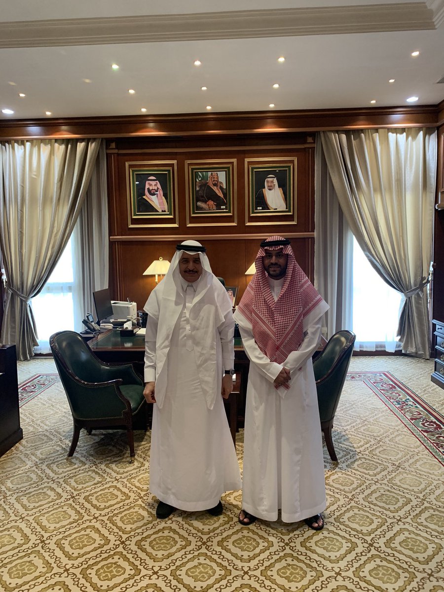 🇸🇦
🇸🇦
أبارك لصاحب السمو الملكي الأمير فيصل بن فهد بن مقرن بن عبدالعزيز الثقة الملكية الغالية وصدور الأمر الملكي الكريم بتمديد خدمة سموه أربع سنوات نائبًا لأمير منطقة #حائل ـ واحة الكَرَم والكِرَام.
🇸🇦
🇸🇦
 #فيصل_بن_فهد_بن_مقرن_بن_عبدالعزيز