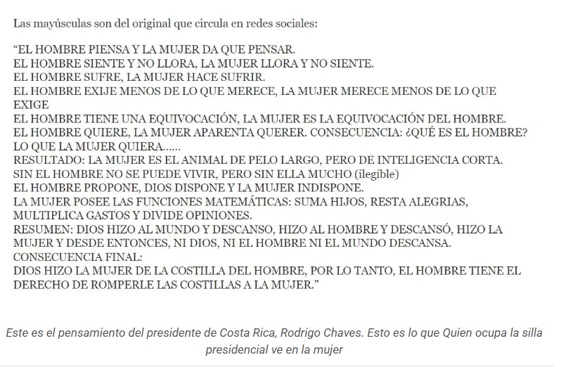 MoriceThais's tweet image. Por estar en diciembre paso a recordarles el "POEMA" que la ex esposa de @RodrigoChavesR presenta de prueba en el divorcio. Aquí Chaves escribe desde su Misoginia que es parte de su Psicopatía, el odio que siente hacia TODA MUJER LA INCLUYE A USTED SEÑORA CHAVISTA Y HASTA A PILAR