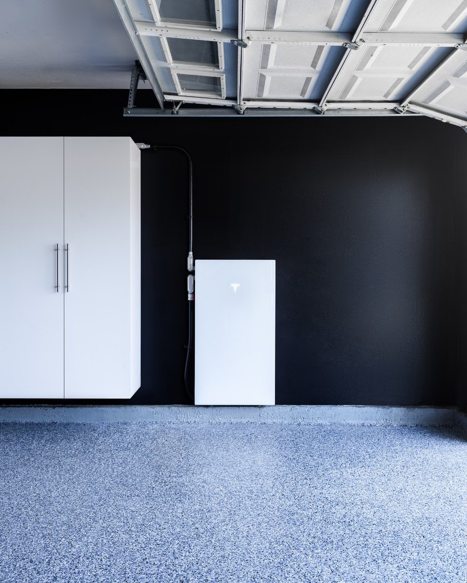 NortheastGen's tweet photo. Power meets innovation. The Tesla Powerwall stores energy for when you need it most, keeping your home powered through outages or peak demand. It’s smart, efficient, and backed by the trusted installation and service team at Northeast Generator. https://t.co/IegAWDe6Ac