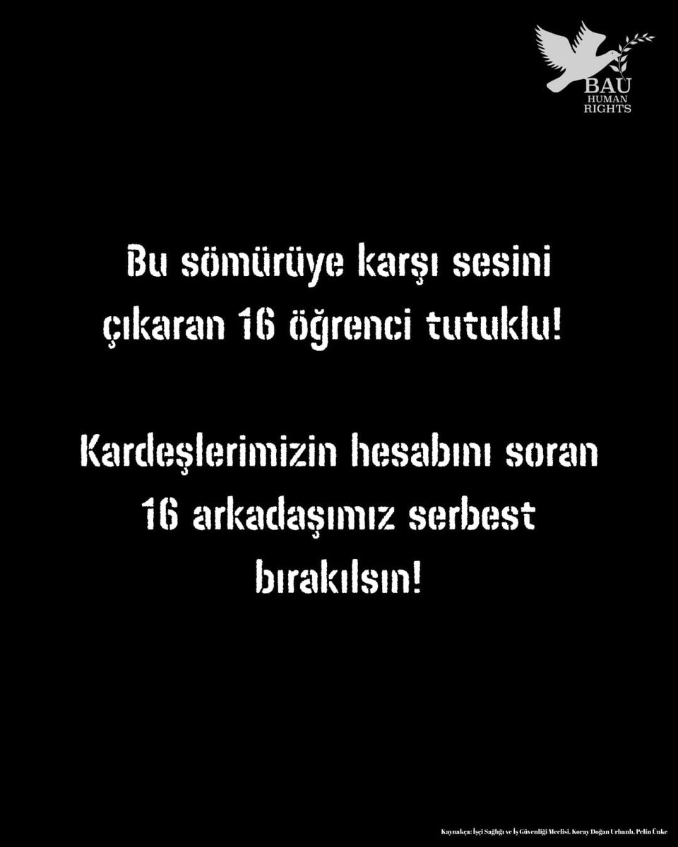 BAUHumanRights's tweet photo. Bu yıl 85 ÇOCUK işçi iş cinayetlerine kurban gitti!
Çocuk emeği sömürüsü durdurulmalı, sokakta oynaması gereken çocuklar pres makinelerinde ölmemeli! https://t.co/QFrMUDGoWO