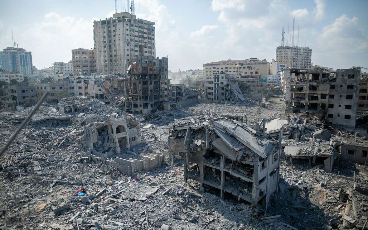 Ahora no es que no pueda ir un mar y kong a Gaza, es que no puede ir nadie por que el puto pais sin nombre lo ha destruido