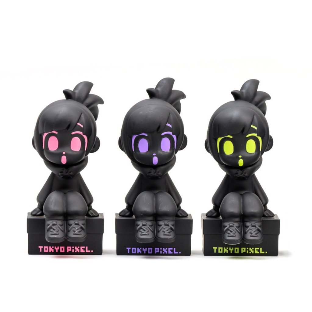 ソフビKICKちゃん ノーマル アメリカ 致死毒 シャドウ ピクセル