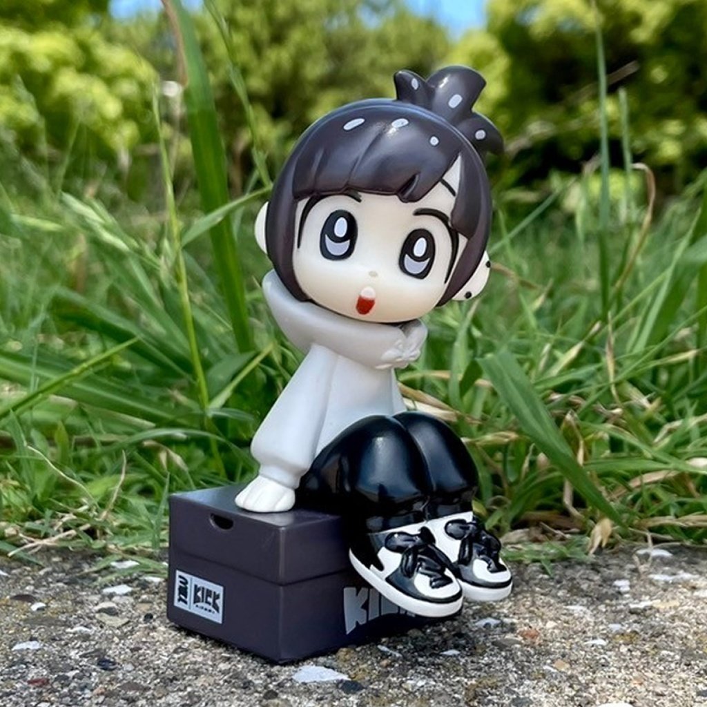 ソフビKICKちゃん ノーマル アメリカ 致死毒 シャドウ ピクセル